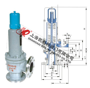 A41H、A41Y彈簧微啟封閉式安全閥